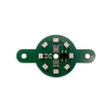 8-LED PCB Flasher Lamp Board - Green
